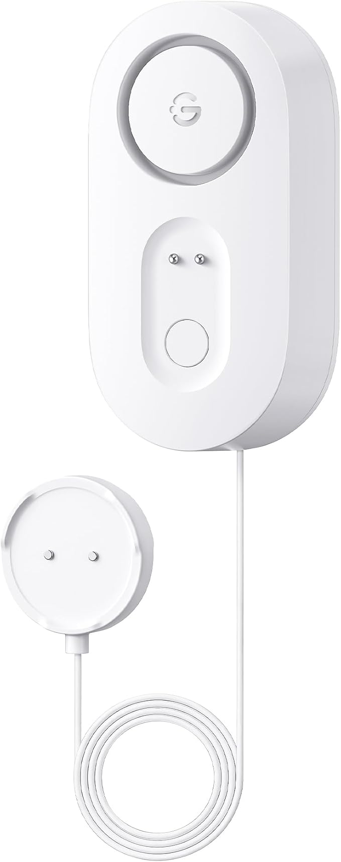 GoveeLife Water Leak Detector 1s with 4.92 ft Sensor Cable, Water Sensor with 105dB Adjustable Alarm, 5-Year Battery Life, IP67 Waterproof, Suitable for Homes & Basements