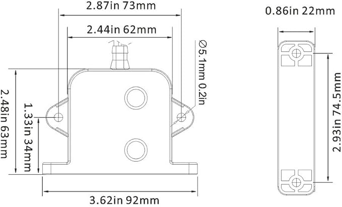 12V 24V Automatic Bilge Pump Float Switch, IP68 Waterproof Boat Sump Pump Sensor with 39.4" Wire – Submersible, 20A, Auto On/Off for Marine Yacht, Black
