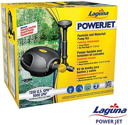 Laguna PowerJet 1350 Electronic Fountain/Waterfall Pump Kit for Ponds Up to 2700 Gallon