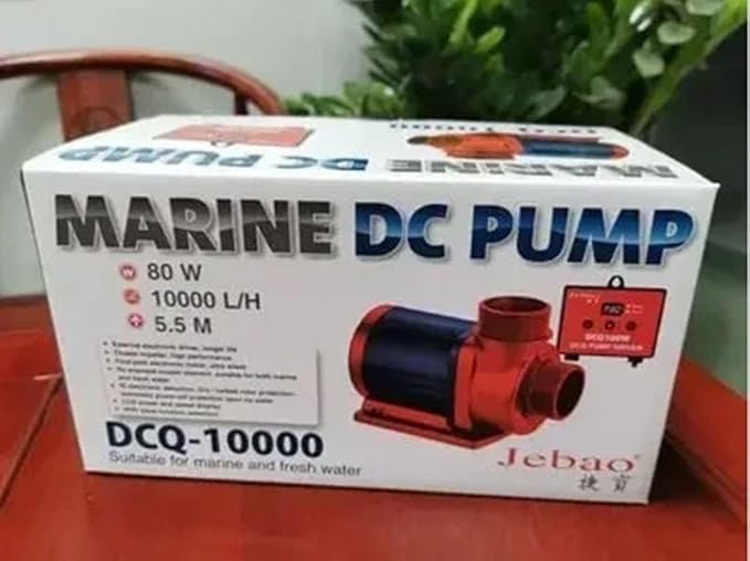 Jebao DCQ Series DCQ-10000 LCD Display Controllable DC Return Aquarium Fish Tank Water Pump