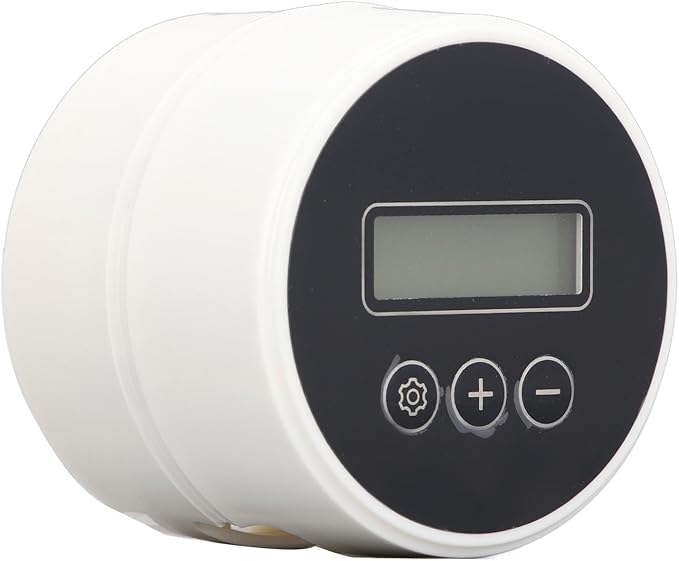 LCD Automatic Watering System, Smart Drip Irrigation Timer, Plant Watering Controller with Large LCD Display & Adjustable Rate, USB or Battery Powered, Ideal for 10 Indoor Plants