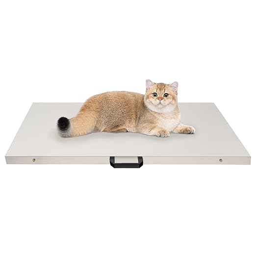 Postal Digital Livestock Scale, 660lbs 201 Stainless Steel Digital Pet Scale Platform Heavy Duty Livestock Scale Kit for Pet Cat Dog Cattle(40.5" L x 20.6" W)