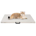 Postal Digital Livestock Scale, 660lbs 201 Stainless Steel Digital Pet Scale Platform Heavy Duty Livestock Scale Kit for Pet Cat Dog Cattle(40.5" L x 20.6" W)
