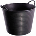 Tubtrugs SP26GBK Red Gorilla Medium-6.8 gallons SL26 Bucket, Black