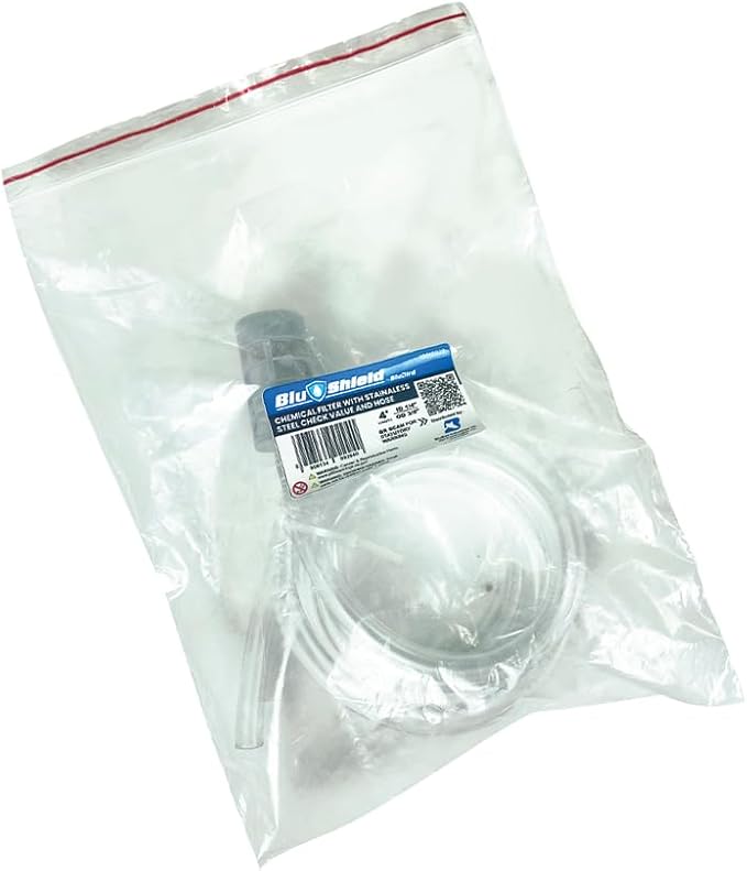 Blu Shield PWA019 Cleaning Solution Siphon Hose & Filter – Heavy-Duty, Universal Pressure Washer Detergent Injector for Powerful Cleaning