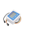 Smart Digital Water Flow Meter Set LCD Flow Rate Monitor Inline Electronic Flow Sensor with Temperature Display G1 G1/2 G3/4 Accurate Measurement(G1-DN25)