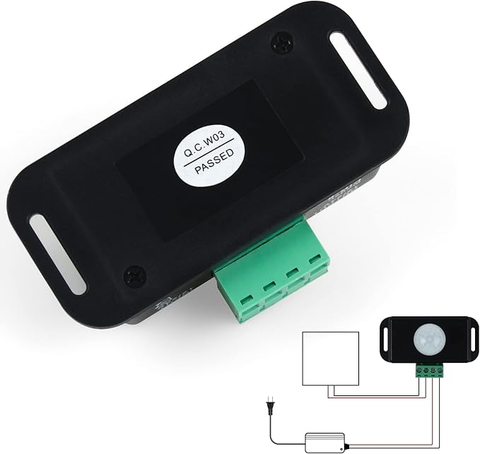 RGBZONE DC12V 24V PIR Sensor LED Switch Motion Function Cotroller for 5050 3528 5630 Flexible LED Strips Light