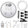 WiFi Gardening Water Timer Cellphone APP Control Garden Automatic Watering Device Balcony Irrigation Controller (2 nozzles Set)