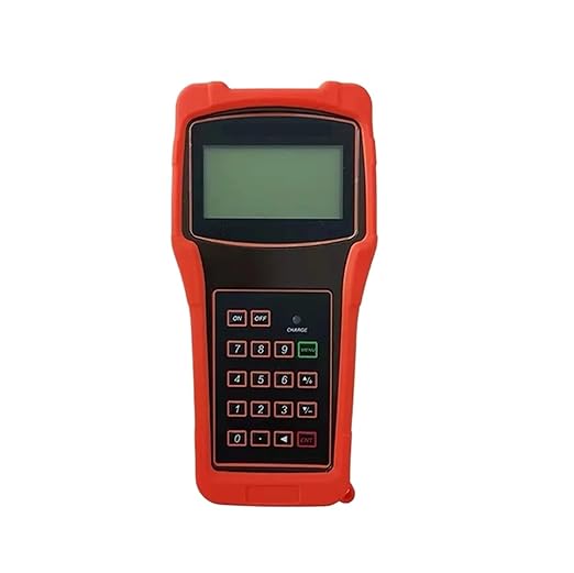 Handheld Flow Meter Portable Clamp-On Flow Measuring Device with Display(Main Unit Medium)