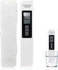 2026 All-New 4 in 1 Digital Water Tester, TDS Meter Digital Water Tester Accurate and Reliable TDS EC & Temperature(°C/°F) Meter, 0-9990PPM Water Tester for Drinking Water Aquariums Swimming Pool (1)