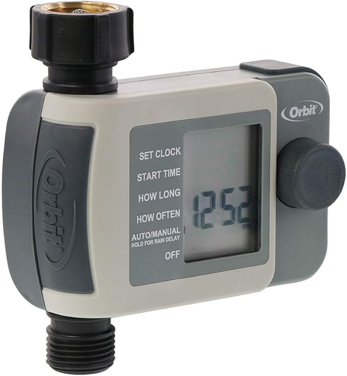 1-Outlet Programmable Hose Faucet Timer