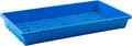 Bootstrap Farmer 1020 Trays, Blue Extra Strength No Hole, 10 Pack, Seedling Tray for Growing Microgreens, Wheatgrass Seeds, Hydroponic Germination, Fodder System
