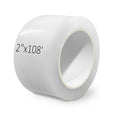 Greenhouse Repair Tape, 6 mil 2" x 108' Greenhouse Tape, Heavy Duty UV Resistant Clear Greenhouse Sheeting Coverings Film Tape for Seaming and Sealing (2" x 108')