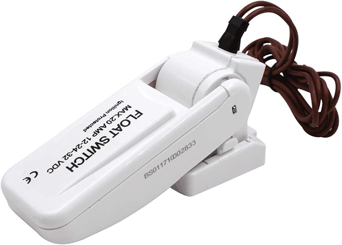 Ogrmar Automatic Boat Bilge Pump Float Switch Moisture Tight Seals 12/24/32VDC Ignition protected Mercury