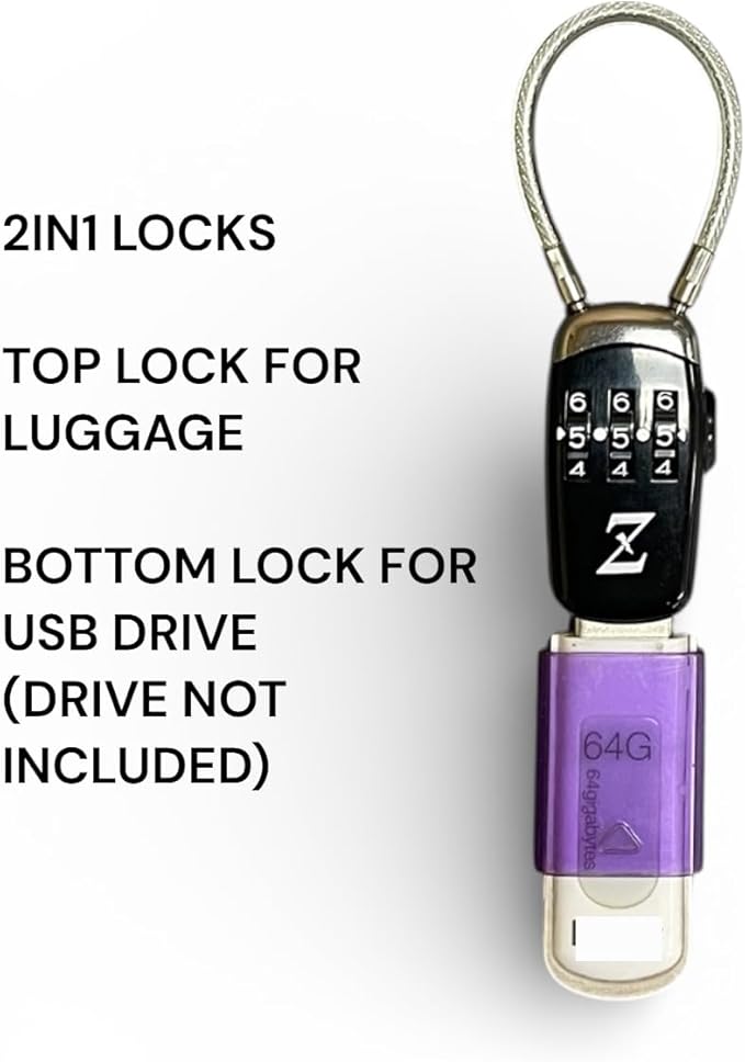 ZOOM 12 Inch 360 Degree Oscillation Pedestal Dormroom Fan 1 pack with 2in1 USB/Luggage Lock, Black Silver, 3 Speed, Adjustable Height, for Dorms, Bedroom, Livingroom, Garage