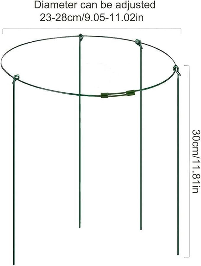 Liudan Trelli Plant Holder, Adjustable Climbing Plant Support Cage, Garden, Telescopic Flower Stand, Garden Tool Frame, Garden Plant Support