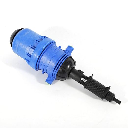 Adjustable Fertilizer Injector Dispenser Proportioner Automatic Dosing Pump 4-30℃ 0.4-4% Water Powered Chemical Liquid Doser Dispenser