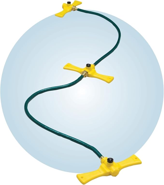 Orbit 58092N Port-A-Rain Hose Watering Sprinkler System, Green (2-Pack)