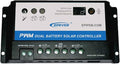EPEVER EPIPDB-COM Series Dual Battery Solar Charge Controller 10A 12V/24V Auto Work for RVs Caravans and Boats etc Duo Battery Solar Charging System