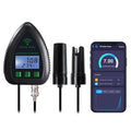 5-in-1 WiFi pH Meter Monitor, Water Quality Tester for pH TDS Salinity S.G Temperature, Tuya Smart APP Remote Monitoring with Alarm & Easy Calibration, for Aquarium Hydroponics