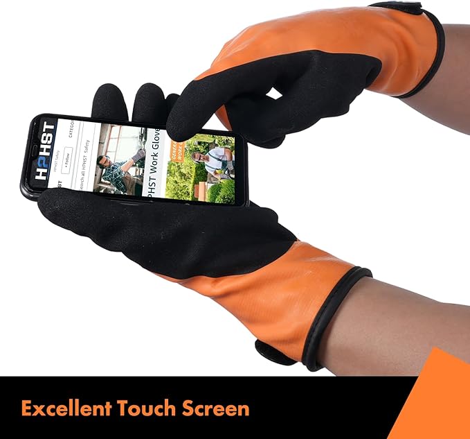 Waterproof Work Gloves for Men and Women, Winter Work Gloves for Cold Weather Gloves, Touchscreen …