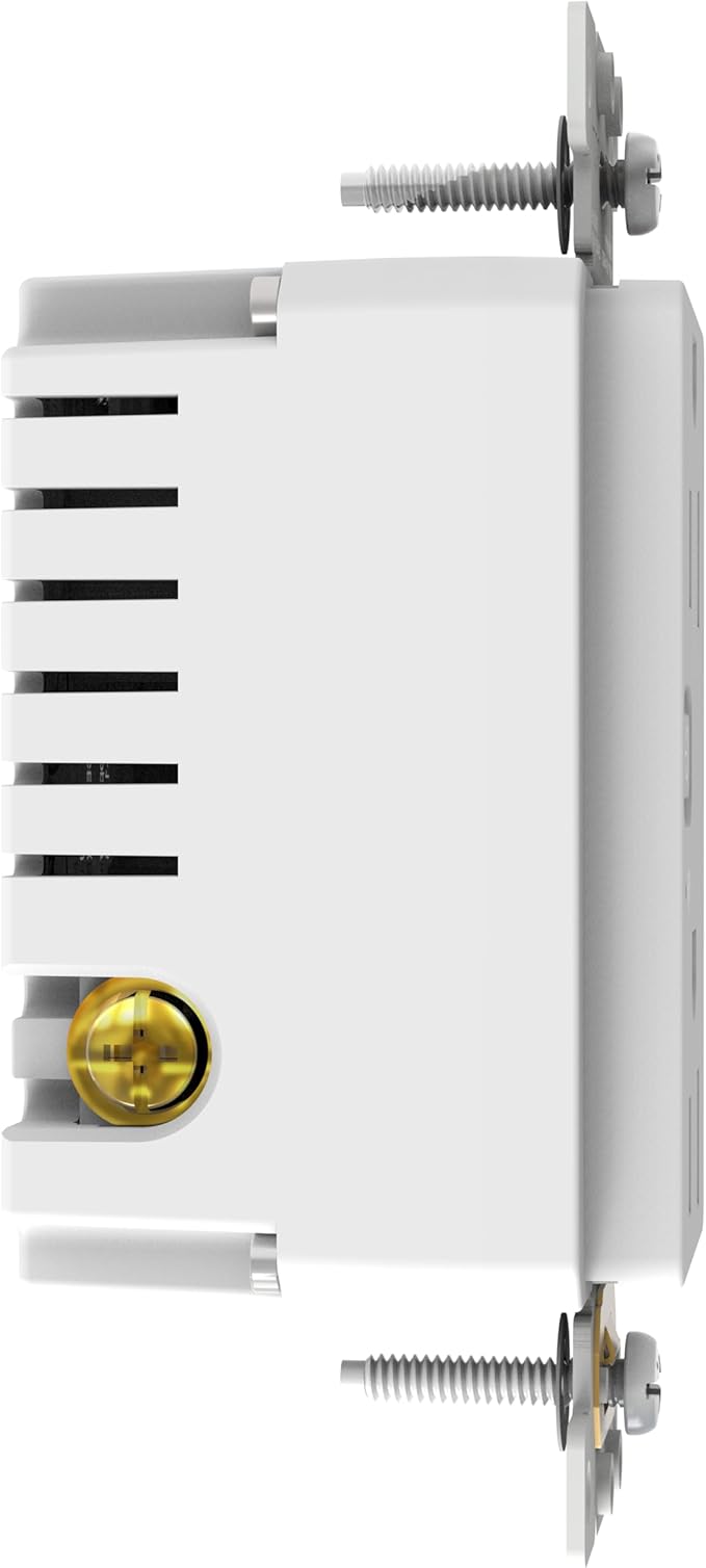 Square D by Schneider Electric X Series 15A 125V Wi-Fi Energy Monitoring Socket Outlet, Tamper Resistant, Matter Certified, Compatible with Alexa, Google Home, Apple Home, Matte White