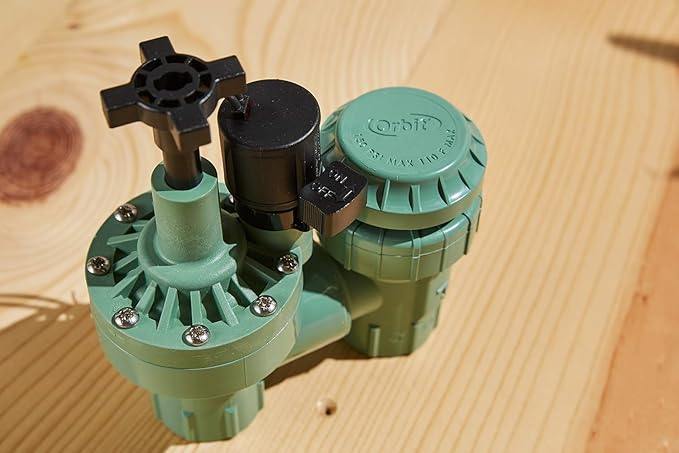 3-Pack Orbit 57623 3/4" FPT 100 Series Anti-Siphon Automatic Sprinkler Valve with Flow Control