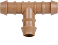 20-Pack Drip Irrigation Barbed Tee Fittings, Fits of 1/2”, 17mm .600” ID Drip Tubing