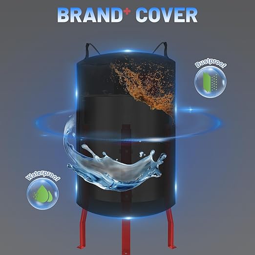 Newest 4/12 Frames Electric Honey Extractor Equipment with Protective Cover, 2nd Gen Intelligent Control Device Designed for Business and Farms