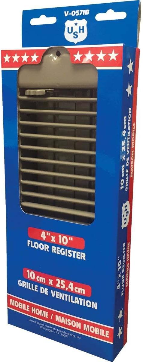 RV Deluxe Floor Register 1 pk