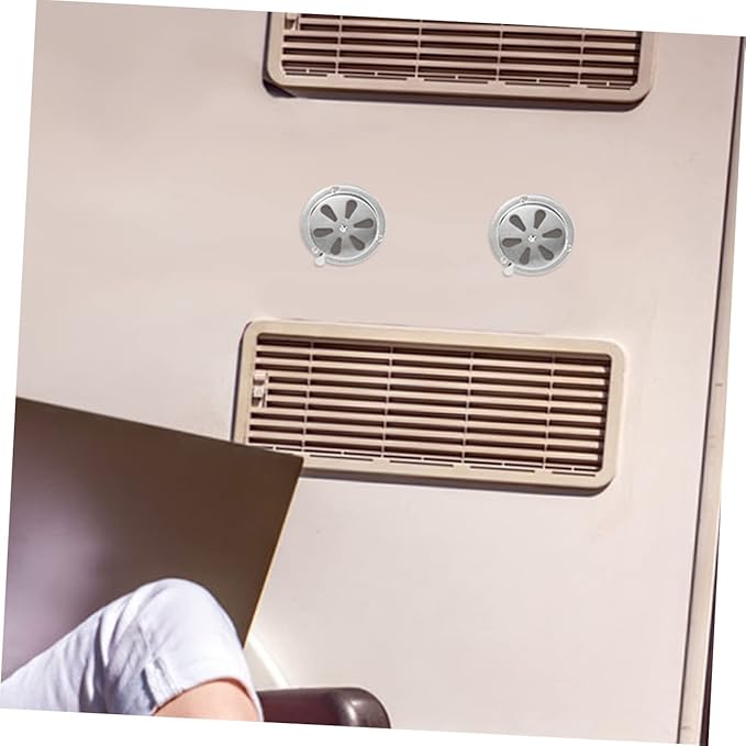 2pcs Cover Adjustable Louvered Ventilation for Rv Boat Use Exhaust Cover Hollow Design