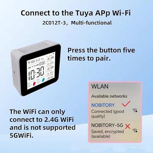 Weather Stations Wireless Indoor Outdoor Thermometer & Smart WiFi with Phone App Weather Station with Multiple sensors Temperature and Humidity Monitor & Store Data for 1 Year (2CO12 with 5 sensors)
