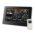 WiFi Weather Station Wireless Indoor Outdoor with Large Color Display, App Controlled Temperature Humidity Sensor, Smart Weather Forecast Alarm Clock