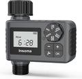 Sprinkler Timer, Digital Irrigation Controller System with Rain Delay/Manual Mode/Automatic, Programmable Hose Timers for Outdoor Garden Yard Lawn
