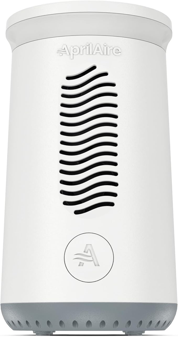 AprilAire ZAWTHCPV Smart Indoor 5-in-1 Wi-Fi Air Quality Monitor (CO2, VOC, PM 2.5, Particulate Matter, Humidity and Temperature), App Controlled IAQ Monitor for Home Air Quality Sensor