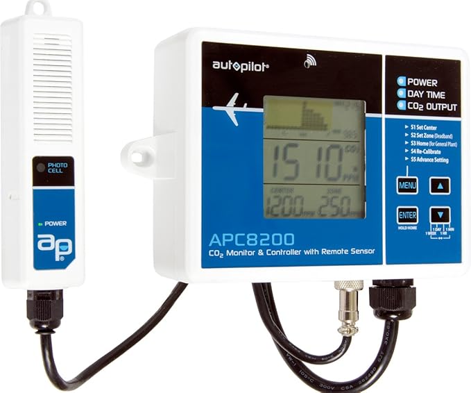 Autopilot CO2 Monitor & Controller w/15' Remote Sensor