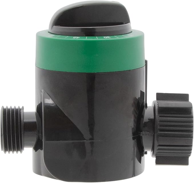 Smart Home Mechanical 2 Hour Watering Hose Timer, Green