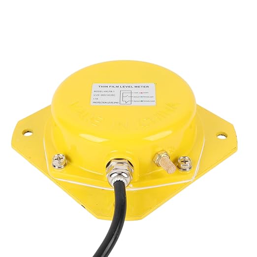Thin Film Level Meter Stainless Steel Industrial Grade Powder Granular Material Detector Switch with Adjustable Sensitivity for Silo Bin Feed Mill Warehouse Storage Tank Pr