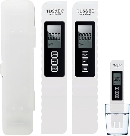 2026 All-New 4 in 1 Digital Water Tester, TDS Meter Digital Water Tester Accurate and Reliable TDS EC & Temperature(°C/°F) Meter, 0-9990PPM Water Tester for Drinking Water Aquariums Swimming Pool (2)