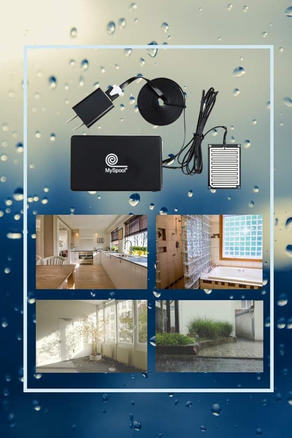 Water Detector with Text Message and Email Notifications