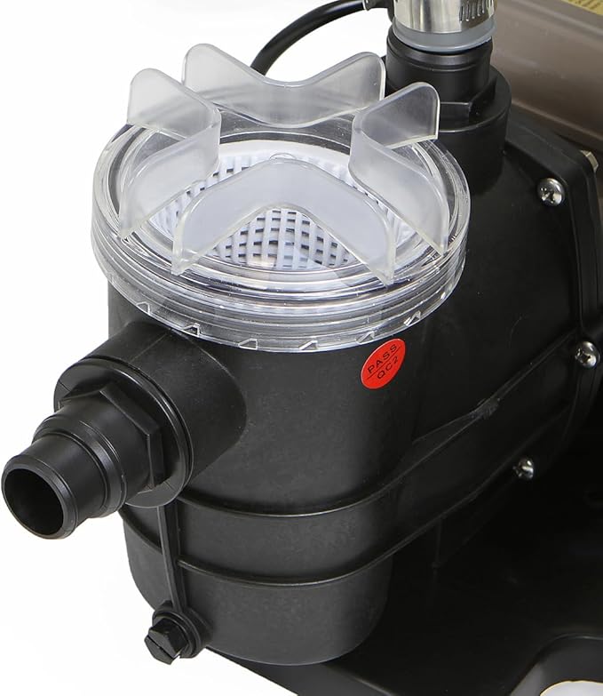 XtremepowerUS 13" Sand Filter with 3/4HP Pool Pump Digital Programmer Timer 2,640 GPH for Above Ground Swimming Pool Pump Set Up to 10,000 Gallons