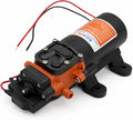 SEAFLO 21-Series Water Pressure Diaphragm Pump - 12V DC, 1.2 GPM, 35 PSI with Adjustable Pressure Switch, Self-Priming, Quiet Operation for RV, Boat, and Off-Grid Applications