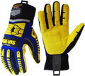 Seibertron High-Vis Series Cut Resistant Reducing Anti-Impact Mechanics Heavy Duty Safety Rescue Oil and Gas Gloves
