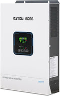 DATOUBOSS IEC 62109 48V 5500W Hybrid Solar Inverter with 100A MPPT, MAX.8500W PV Input,LCD Programmable, 110V Pure Sine Wave&Max 40A AC Charging Current, Off-Grid Inverter for Home RV Solar System