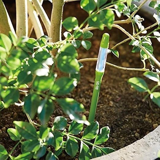 Sustee Aquameter, Set of 4, Plant Soil Moisture Sensor, (Green, Small)
