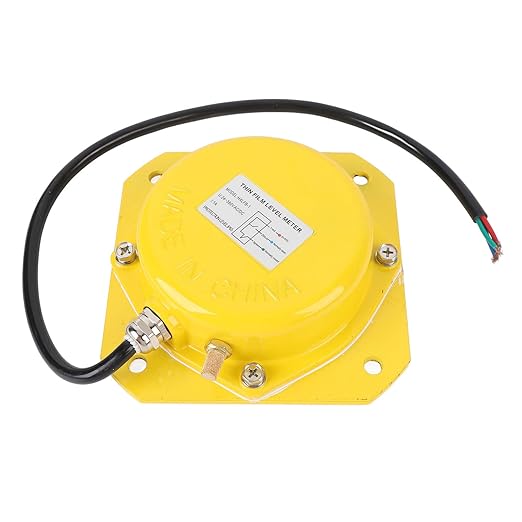 Thin Film Level Meter Stainless Steel Industrial Grade Powder Granular Material Detector Switch with Adjustable Sensitivity for Silo Bin Feed Mill Warehouse Storage Tank Pr