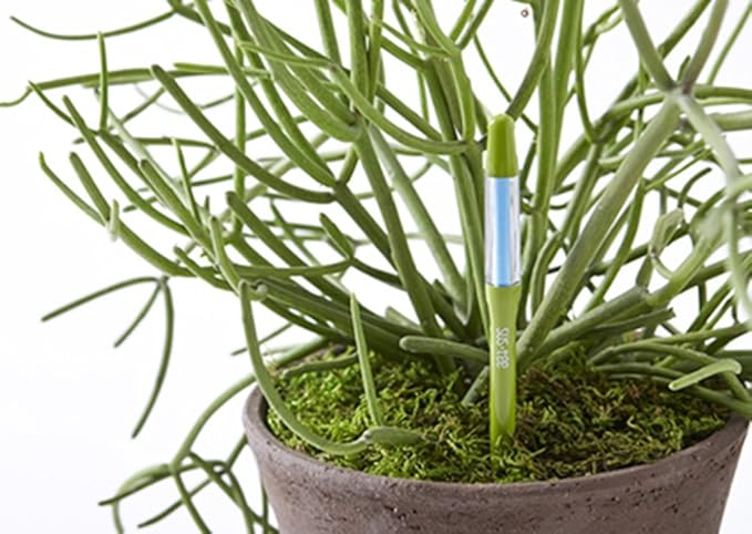 IPPINKA Sustee Aquameter, Plant Moisture Sensor Set of 2 (Green, Medium)