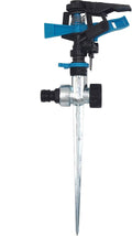 Pulsating Impact Sprinklers, 360 Degree Rotating Adjustable Water Sprinkler for Yard, Lawn & Garden