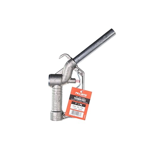 Fill-Rite FRHMN100S 1" Up to 40 GPM (150 LPM) Manual Nozzle with Hook