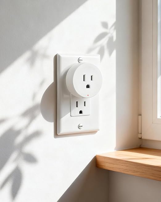 NineLeaf Wireless Remote Control Outlet Plug Kit, 5 Plug-in Light Switches with 2 Wall Remotes, 15A/1500W, No Wiring Needed, 500ft RF Range, Remote Light Switch for Lamps & Household Appliances